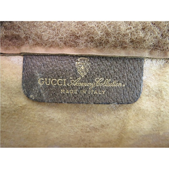 Gucci Beige Monogram Wallet with Red and Green Stripe - Picture 9 of 11